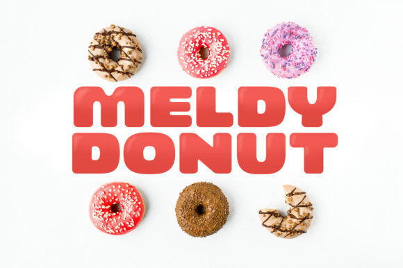 Coral Candy Font PNG with transparent background - Preview 2
