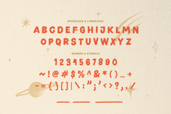 Daily Spark Font PNG with transparent background - Preview 1