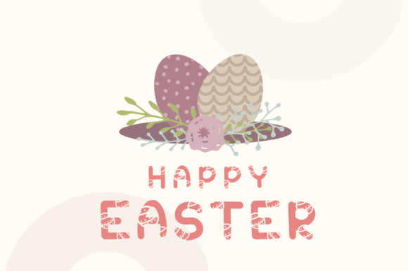 Easter Egg Font - Preview 4