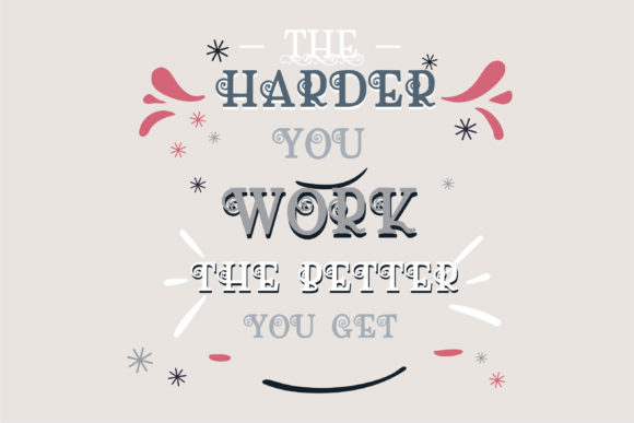 Farmerette Font PNG with transparent background - Preview 2
