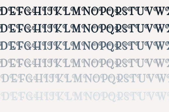 Farmerette Font PNG with transparent background - Preview 4