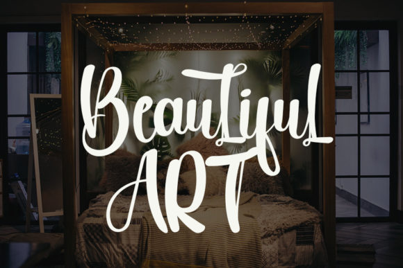Handmade Painting Font - Preview 1