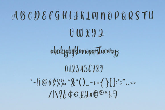 Handmade Painting Font - Preview 4
