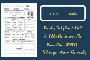 Migraine Headache Tracker Logbook Graphic by Interior Creative ...