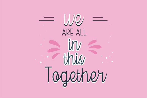 Pink Elephant  Font PNG with transparent background - Preview 1