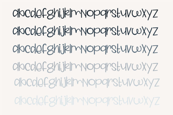 Pollyana and Pollyspinz Font PNG with transparent background - Preview 6