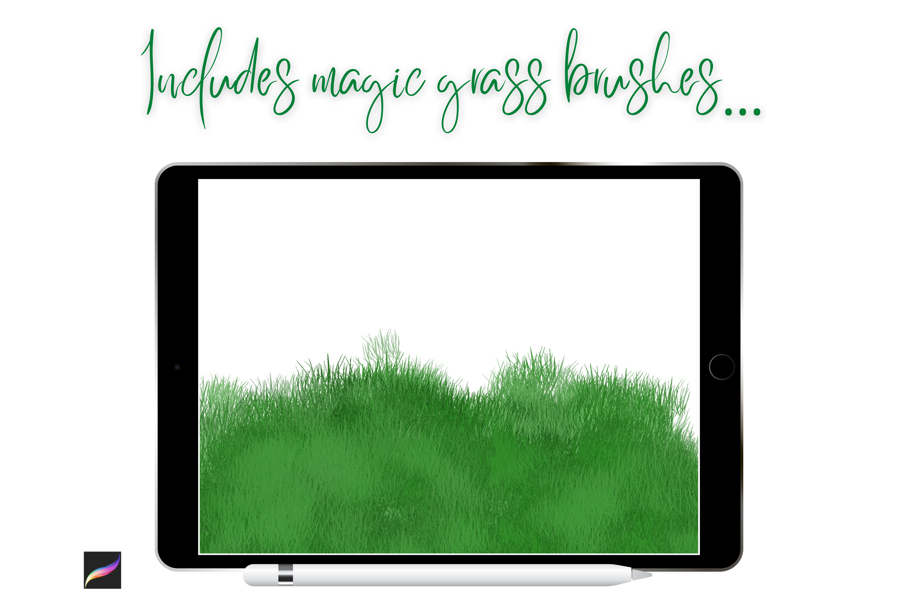 Procreate Nature Brushes X 75 - photo 2