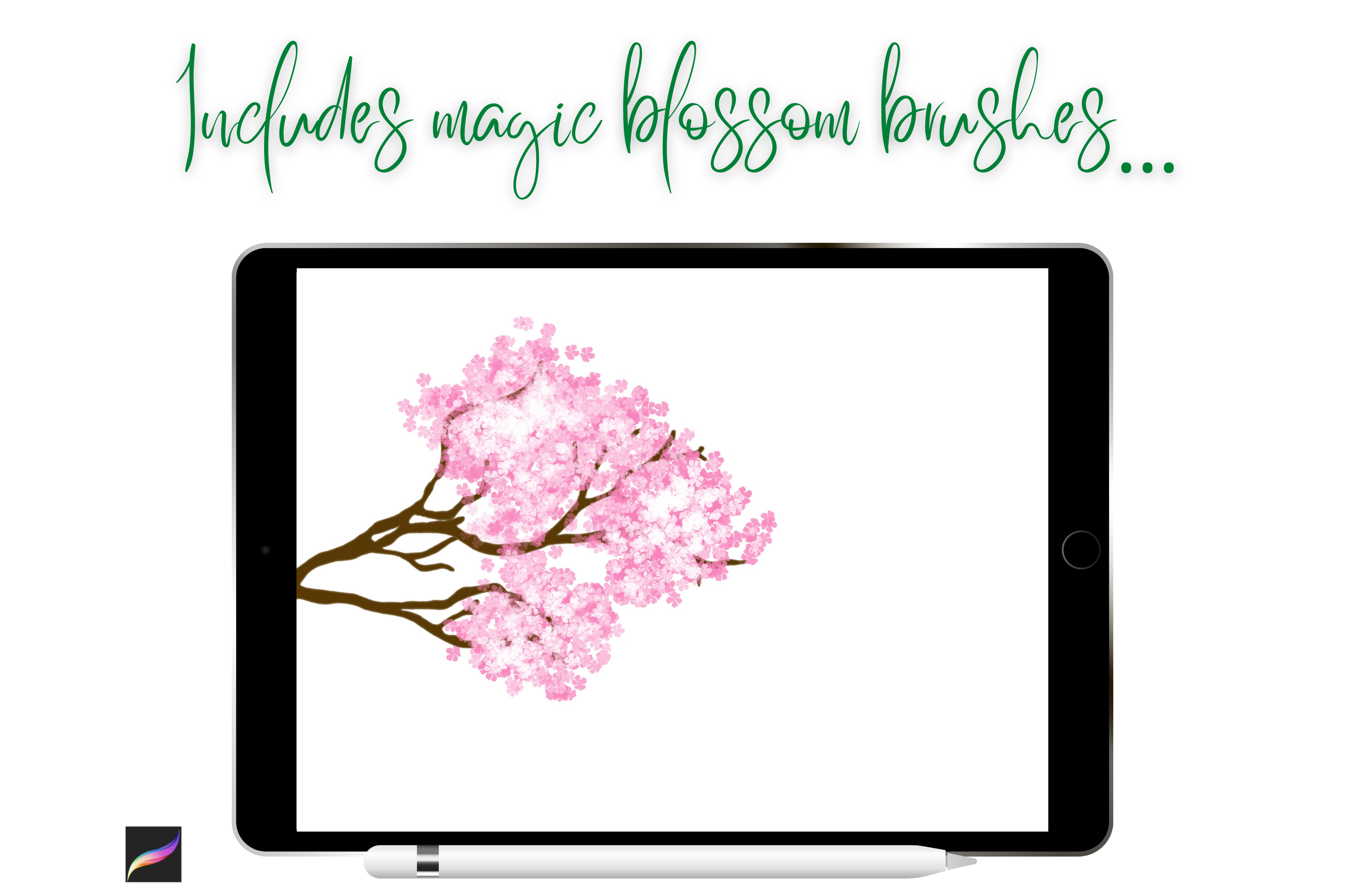 Procreate Nature Brushes X 75 - photo 3