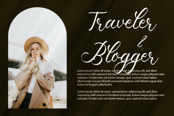 Sarah Amanda Font font preview - 4