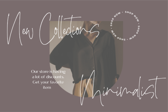 Shelbymalkan Font PNG with transparent background - Preview 4