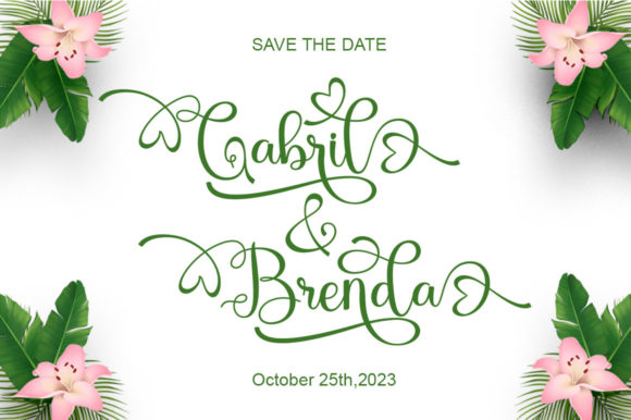 Aligatos Font - Preview 2