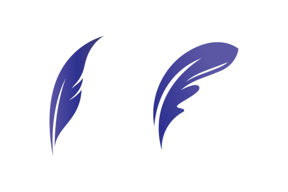 Feather Logo Business Vector Design