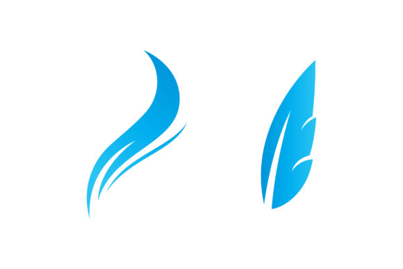 Feather Logo Business Vector Design