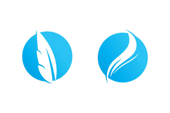 Feather Logo Business Vector Design