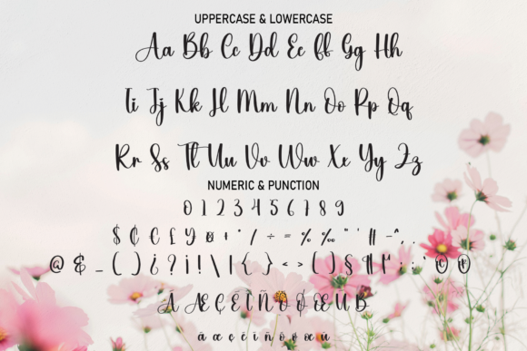 Flowerpink Font - Preview 6