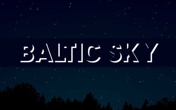 Baltic Sky Fonts