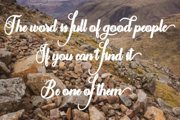 Butterworth Font - Preview 1