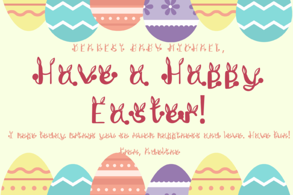 Easter Funny Style Font - Preview 2