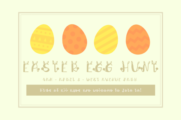 Easter Funny Style Font - Preview 3