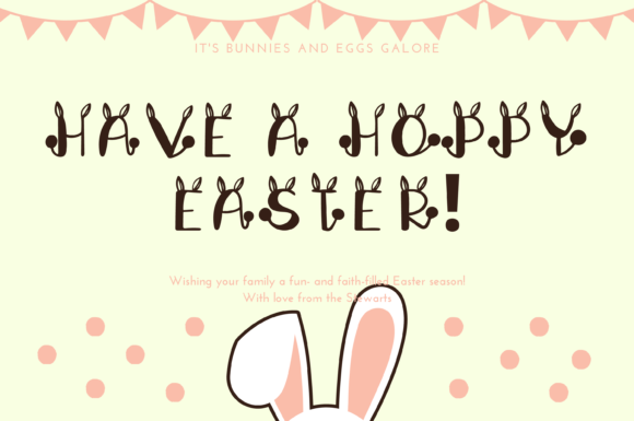 Easter Funny Style Font - Preview 5