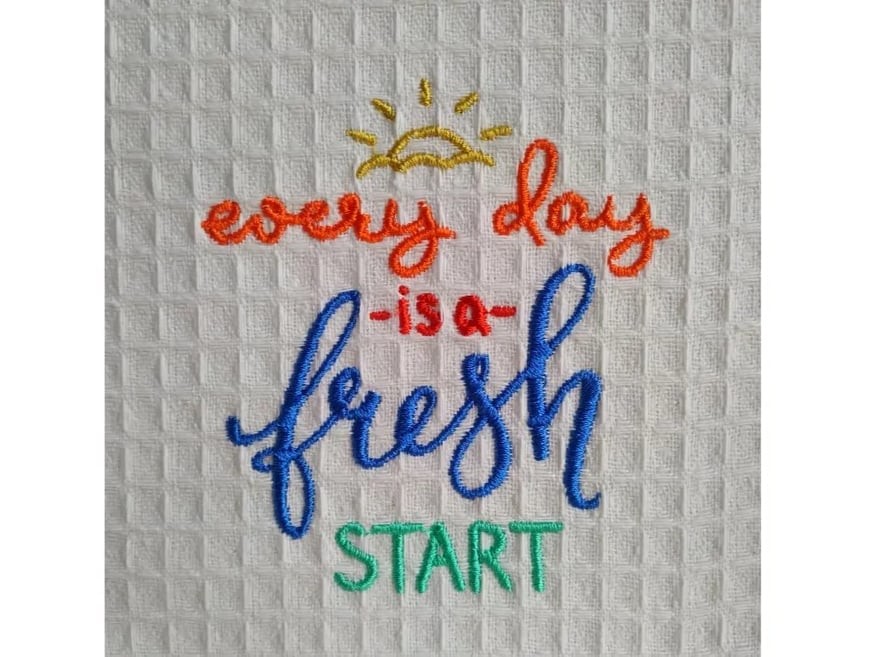 Every Day is a Fresh Start