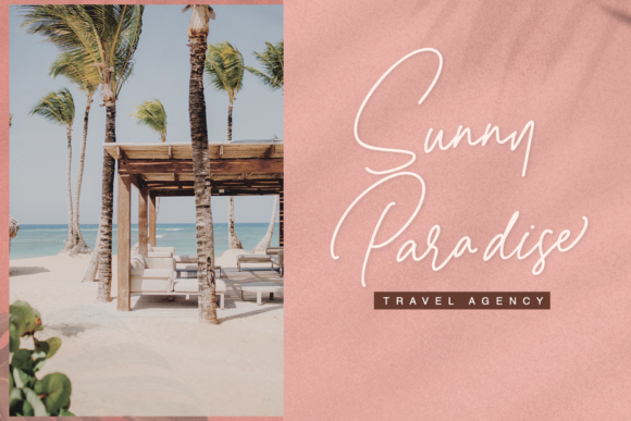 Henderson Script Font PNG with transparent background - Preview 2