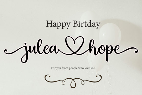 Lontings Script Font PNG with transparent background - Preview 2