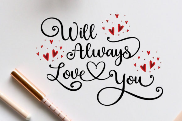 Lontings Script Font PNG with transparent background - Preview 5