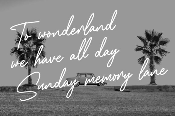 Munichly Script Font PNG with transparent background - Preview 6