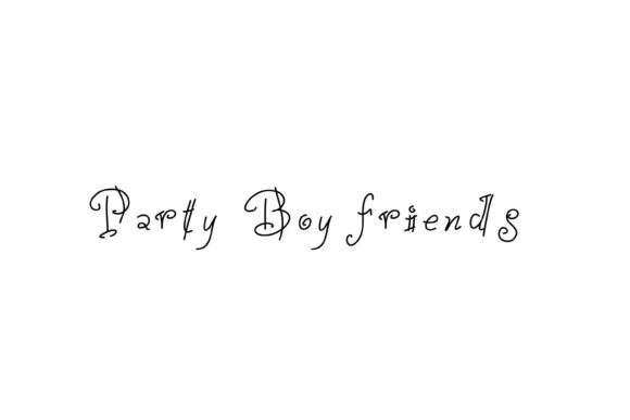 Happy Birthday Font Font PNG with transparent background - Preview 5