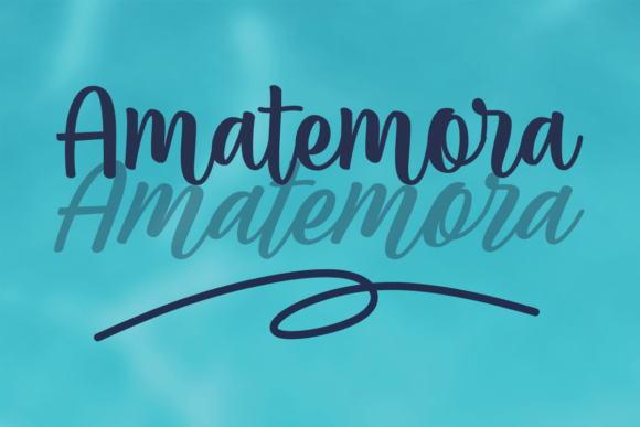 Amatemora Font - Preview 1