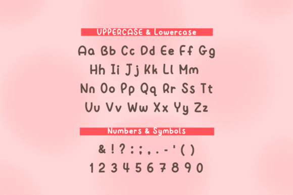 Basic Peaches Font - Preview 1