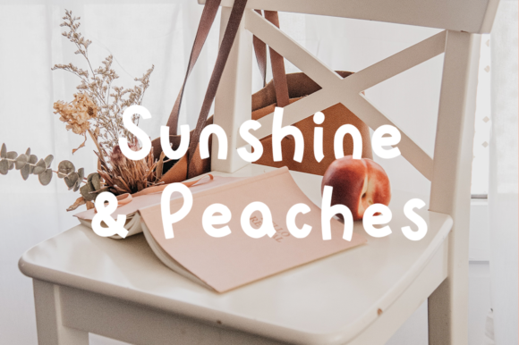 Basic Peaches Font - Preview 3
