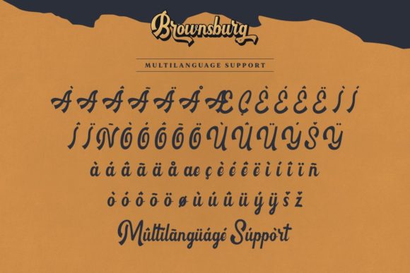 Brownsburg Font - Preview 5