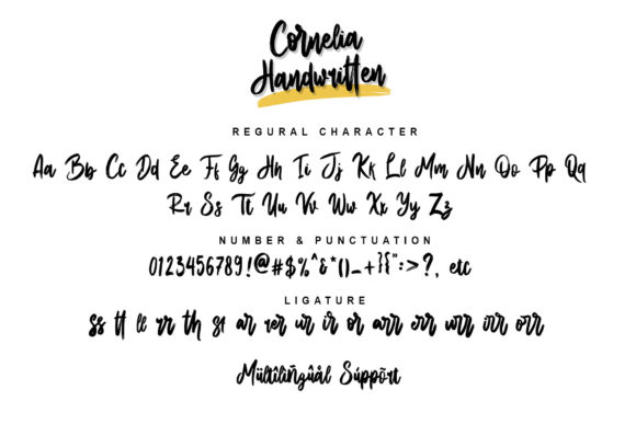 Cornelia Font - Preview 4