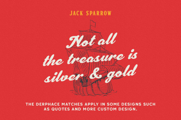 Derphace Font - Preview 5