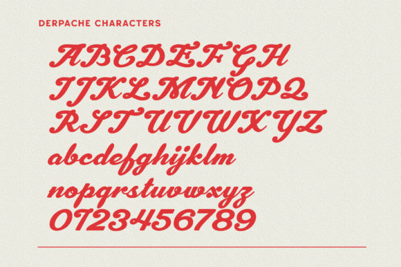 Derphace Font - Preview 6