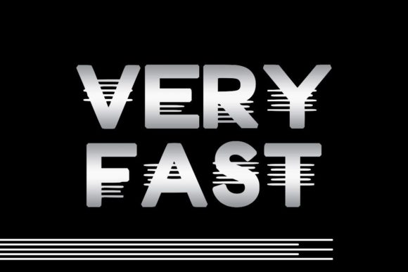 Fastron Font - Preview 1