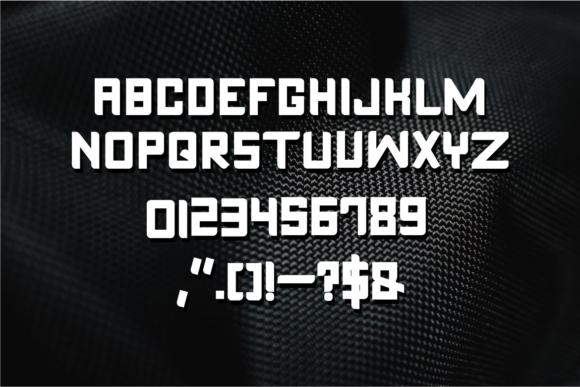 Gasakin Font PNG with transparent background - Preview 1
