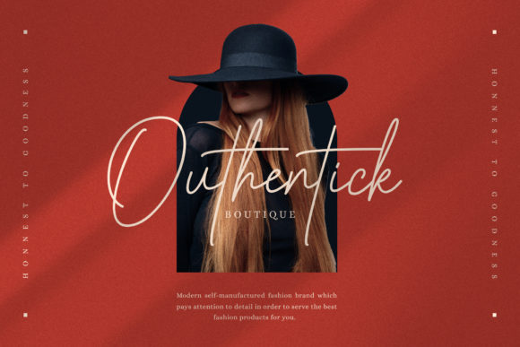 Gradientine Signature Font - Preview 3