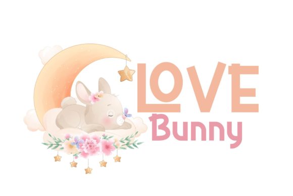 Love Gnome Font PNG with transparent background - Preview 3