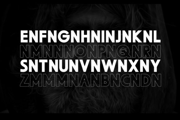 Morgan Font PNG with transparent background - Preview 1