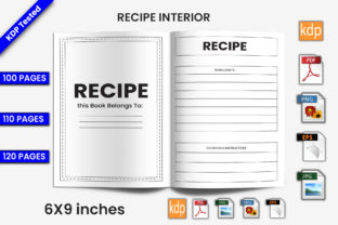 Recipe log book | KDP interior