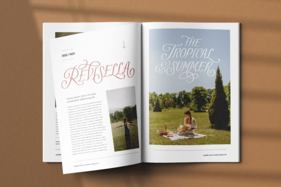 Revisella Font PNG with transparent background - Preview 4