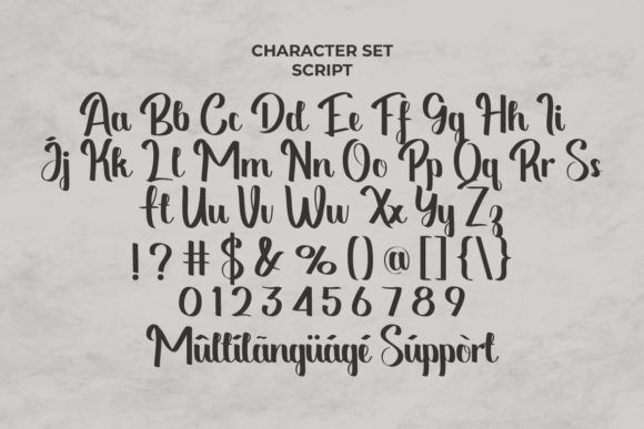 Riberio Font PNG with transparent background - Preview 4