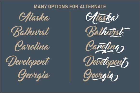 Rougbelt Font PNG with transparent background - Preview 1