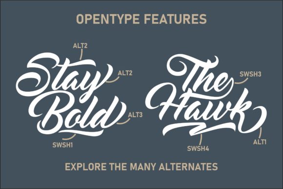 Rougbelt Font PNG with transparent background - Preview 2