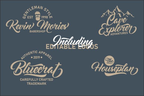 Rougbelt Font PNG with transparent background - Preview 3