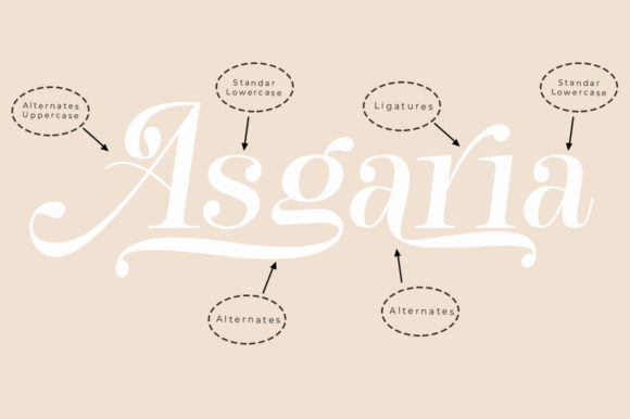 Asgaria Font - Preview 1