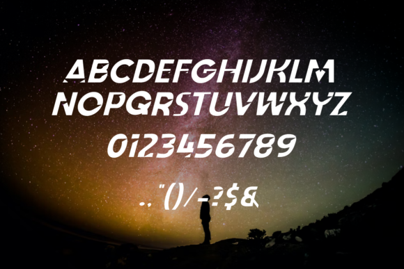 Astonising Font - Preview 1